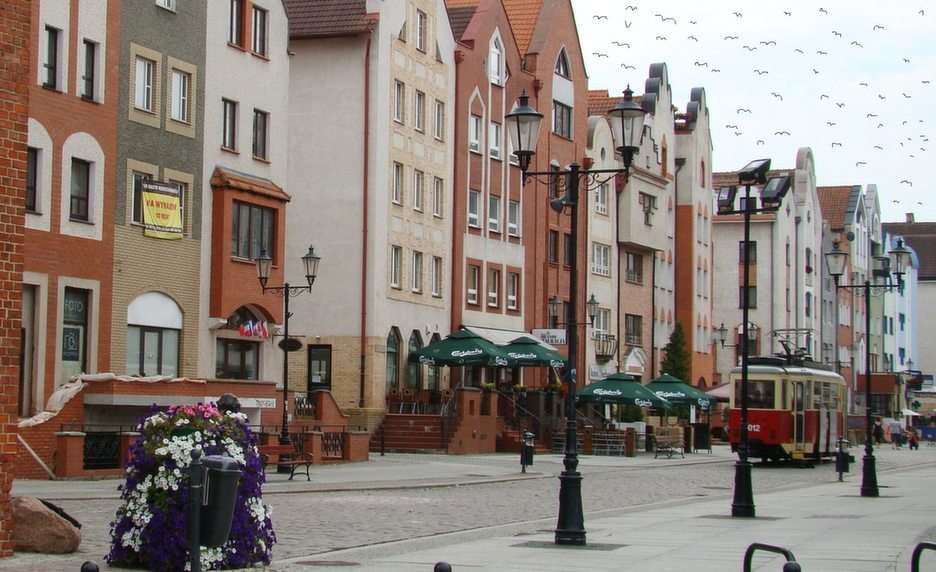 Elbląg-gatan pussel online från foto