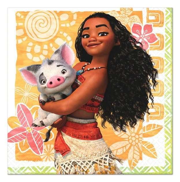 Moana puzzle online from photo