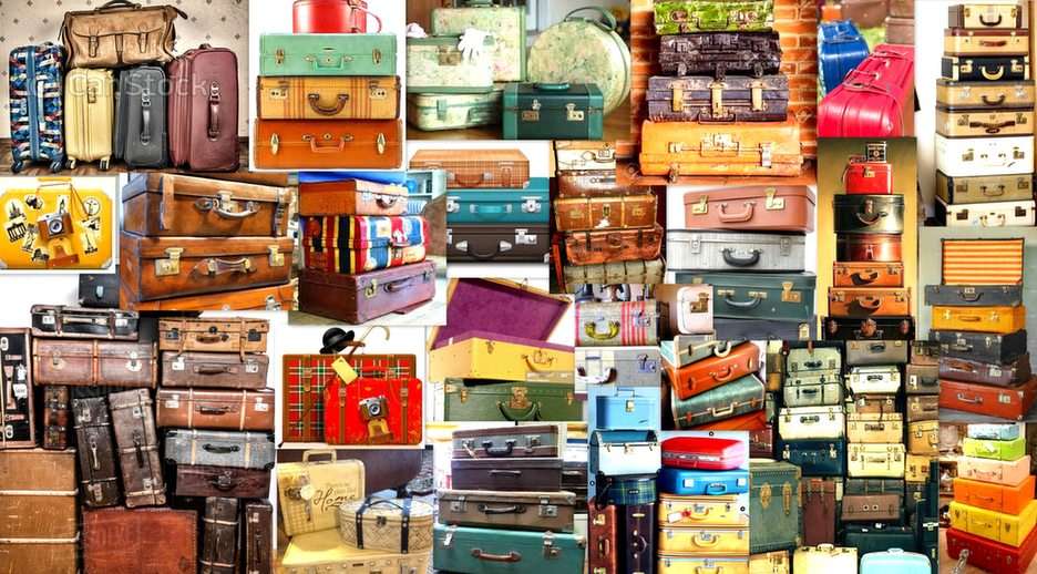 old suitcases online puzzle