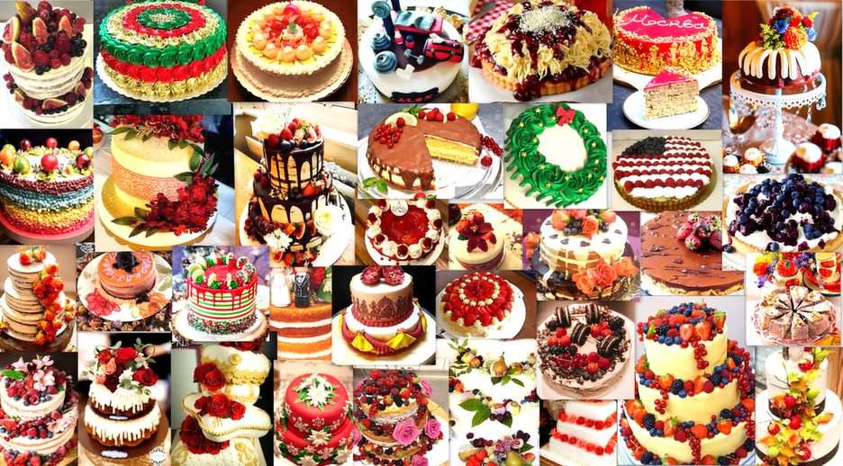 торти онлайн пъзел от снимка