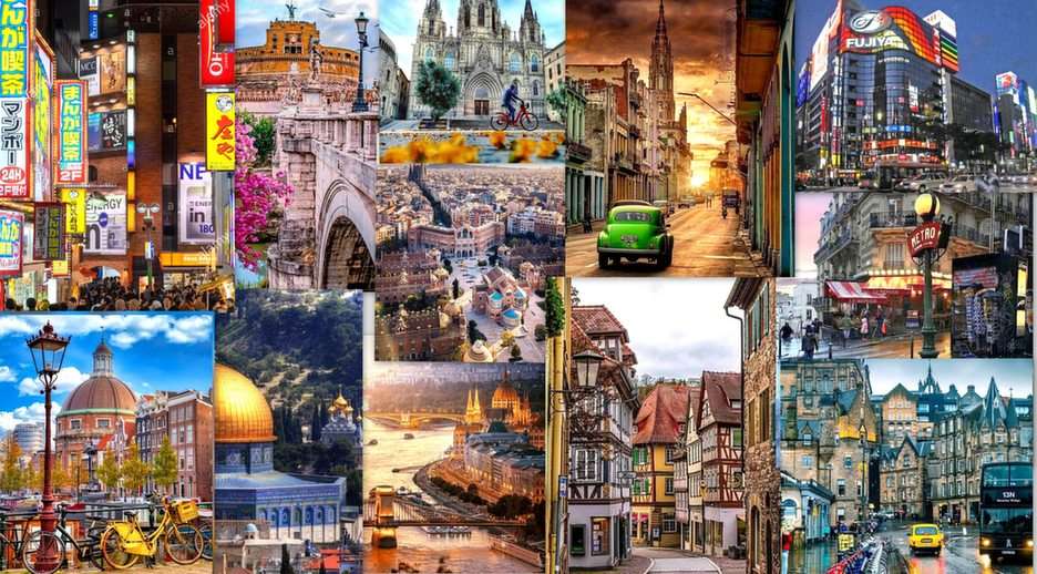 beautiful places in the world puzzle from photo