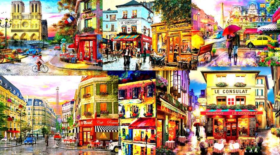 Parigi nella pittura 2 puzzle online