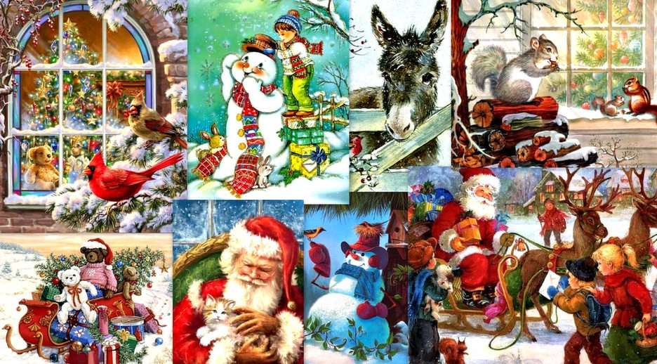 veselé Vánoce online puzzle
