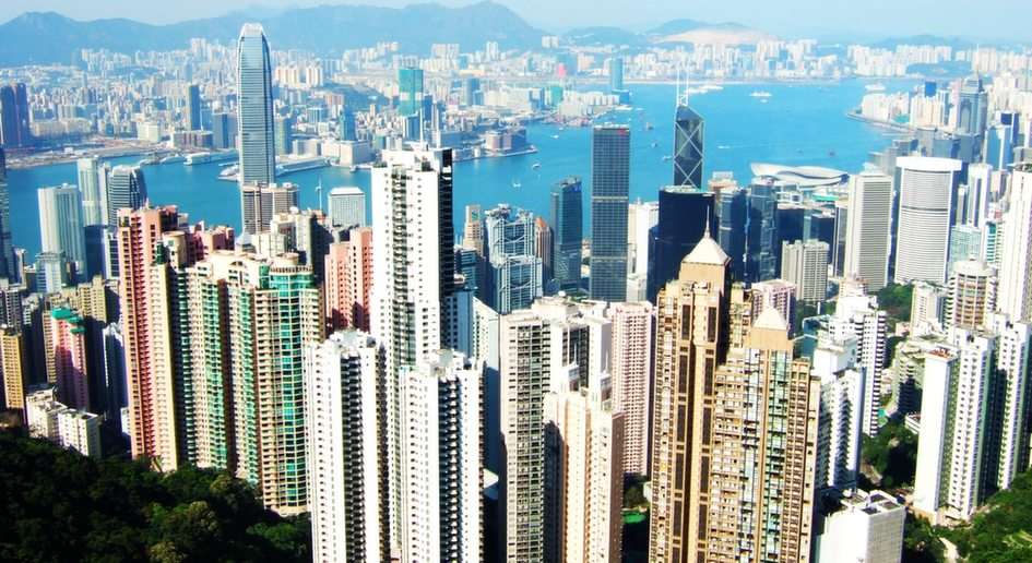 Hong Kong por amigos rompecabezas en línea