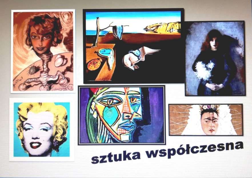 contemporary art class 7 online puzzle