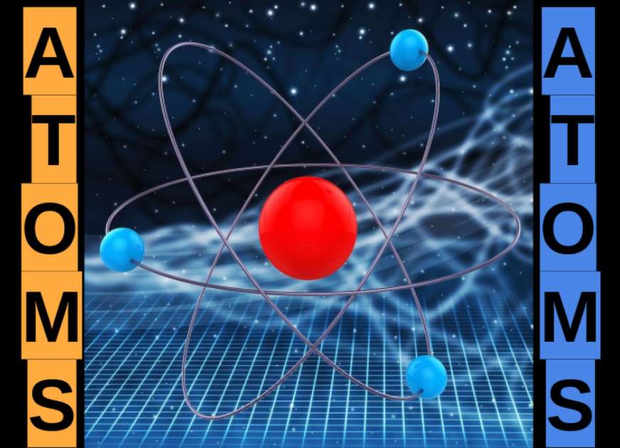 The Atom puzzle online from photo