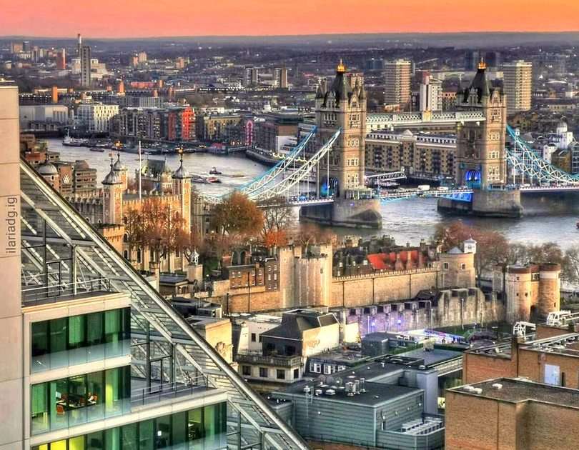 Londra puzzle online da foto