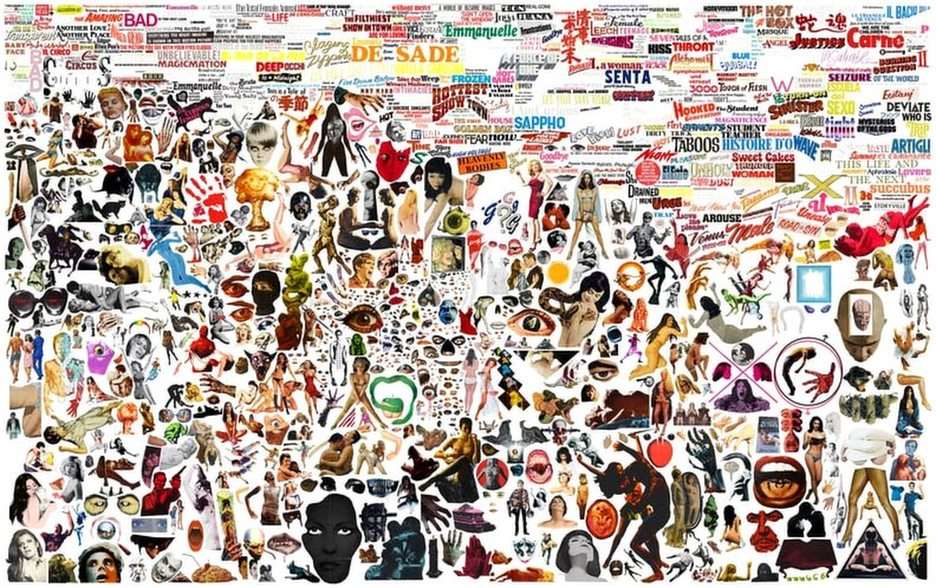 extreme collage puzzel online van foto
