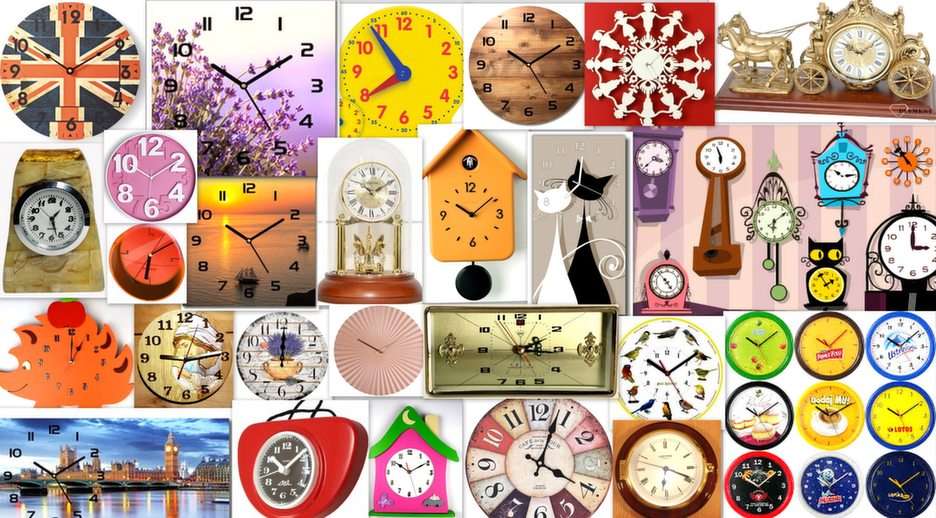 Relógios puzzle online a partir de fotografia