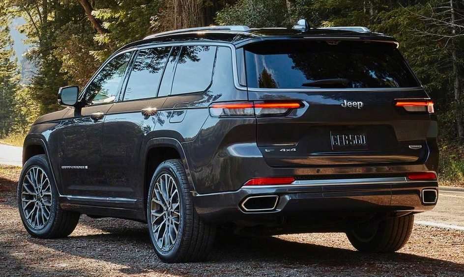 Jeep Grand Cherokee '21Rear puzzle online from photo