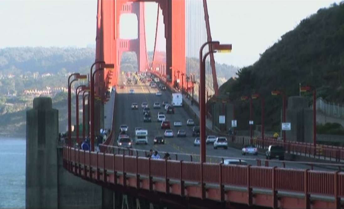 Мостът Golden Gate - Сан Франциско, Калифорния онлайн пъзел от снимка