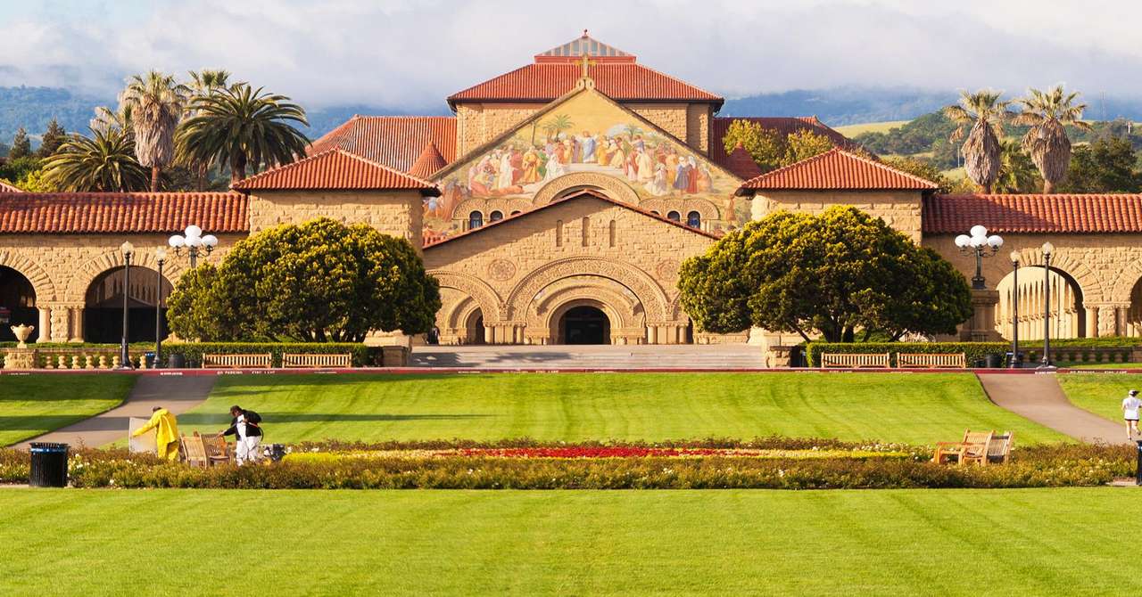 Stanford universiteit puzzel online van foto