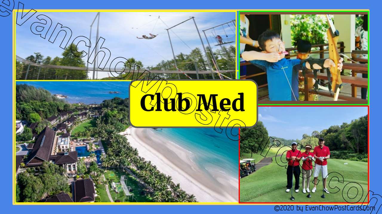 CLUB MED JIGSAW PUZZLE online puzzle