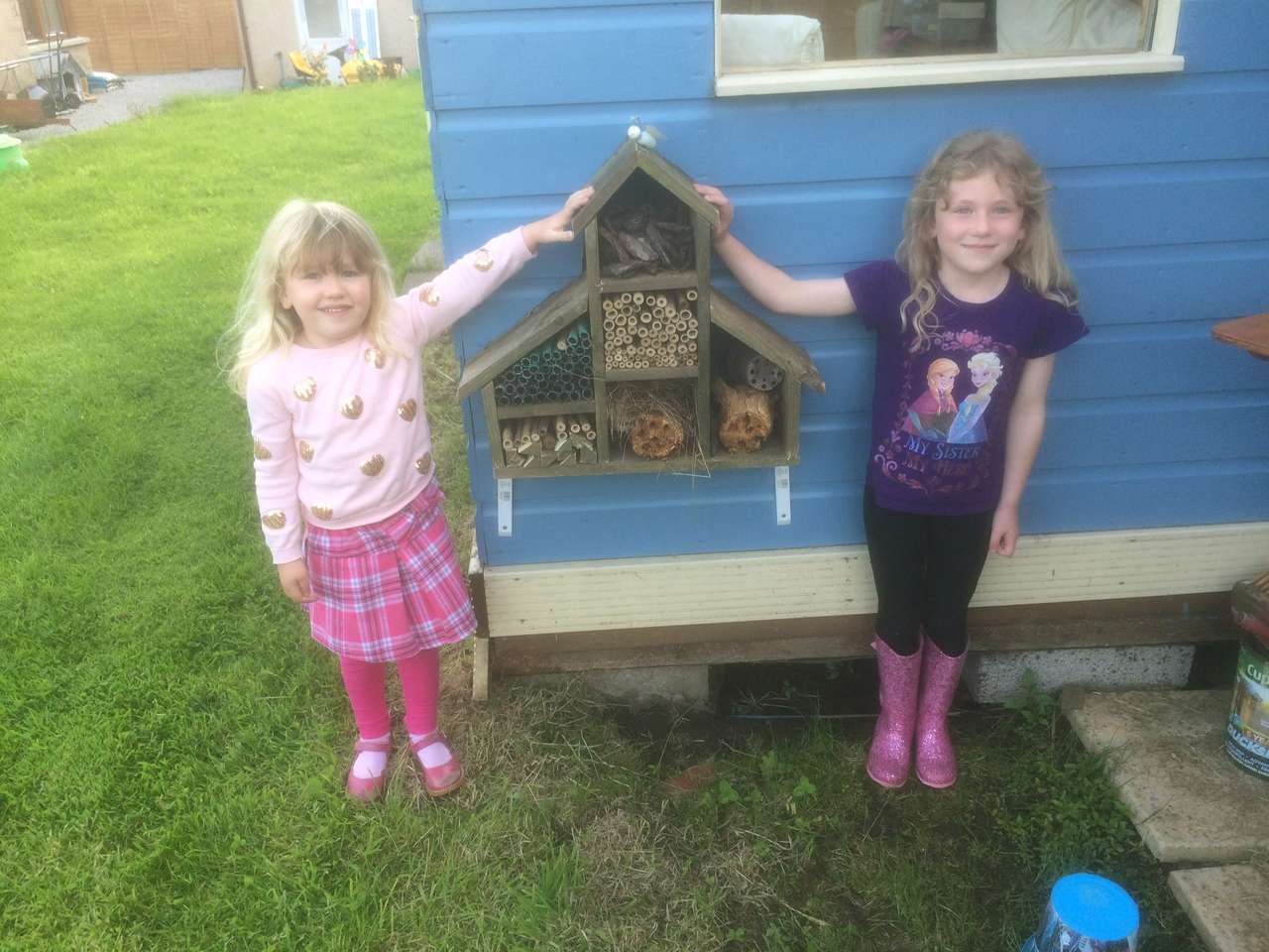 The Bug Hotel puzzle online from photo