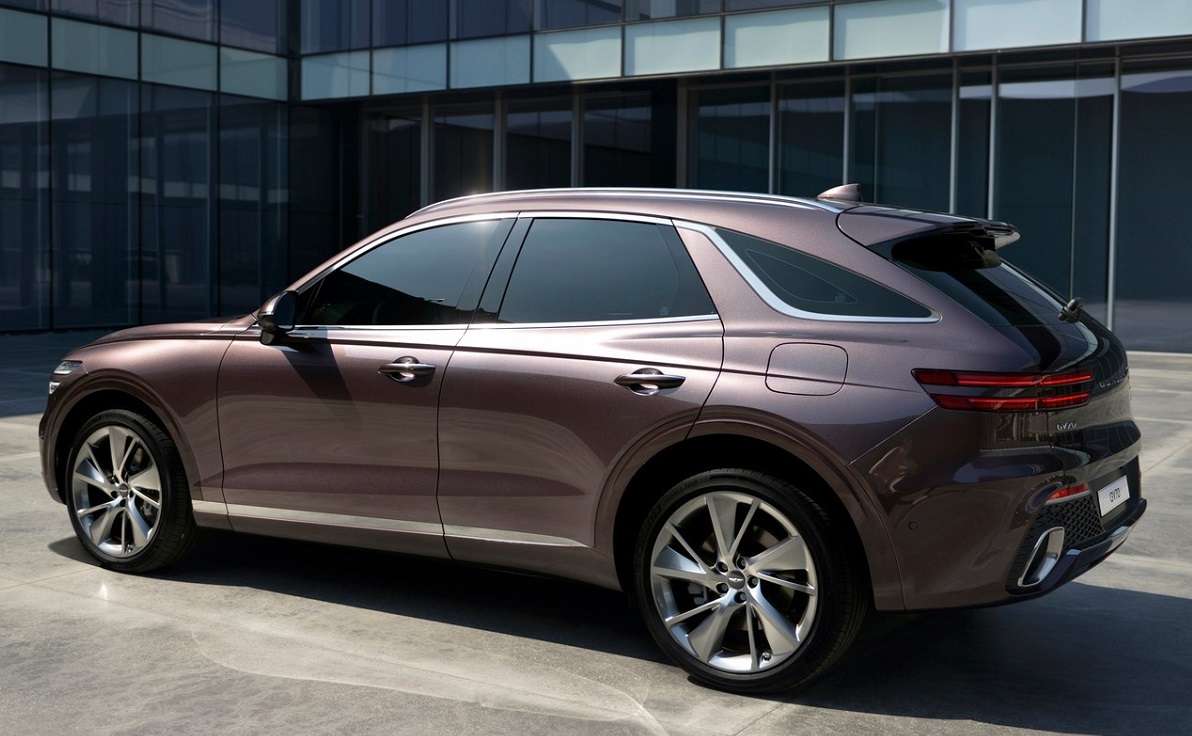 Genesis GV70 SUV puzzle online from photo
