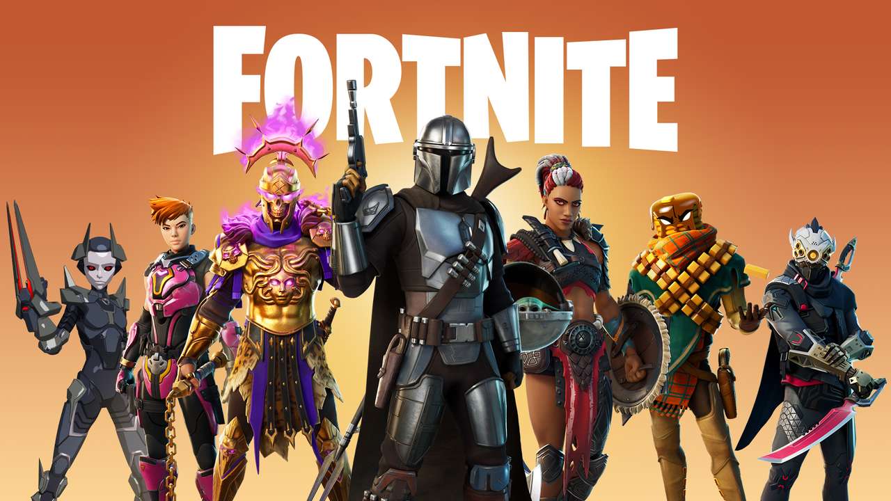 Fortnite puzzle online from photo