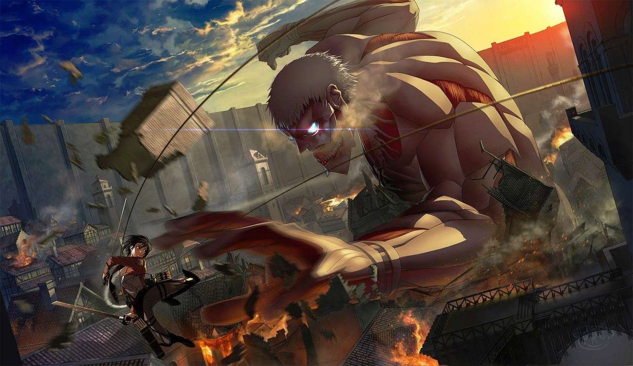 attack on titan puzzle online from photo