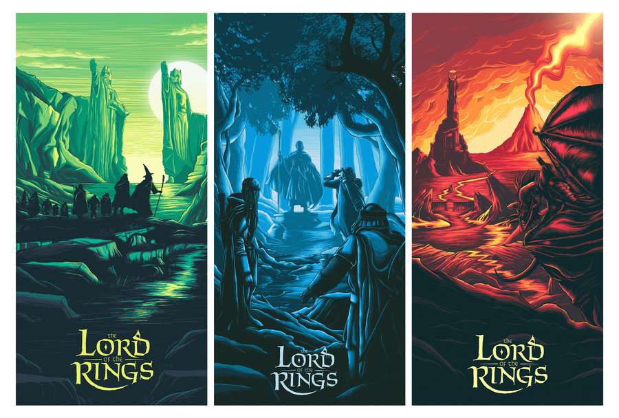 Lord of the Rings Cover online puzzle
