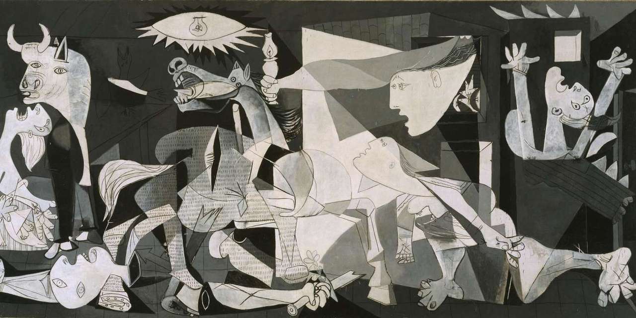 Guernica puzzle online from photo