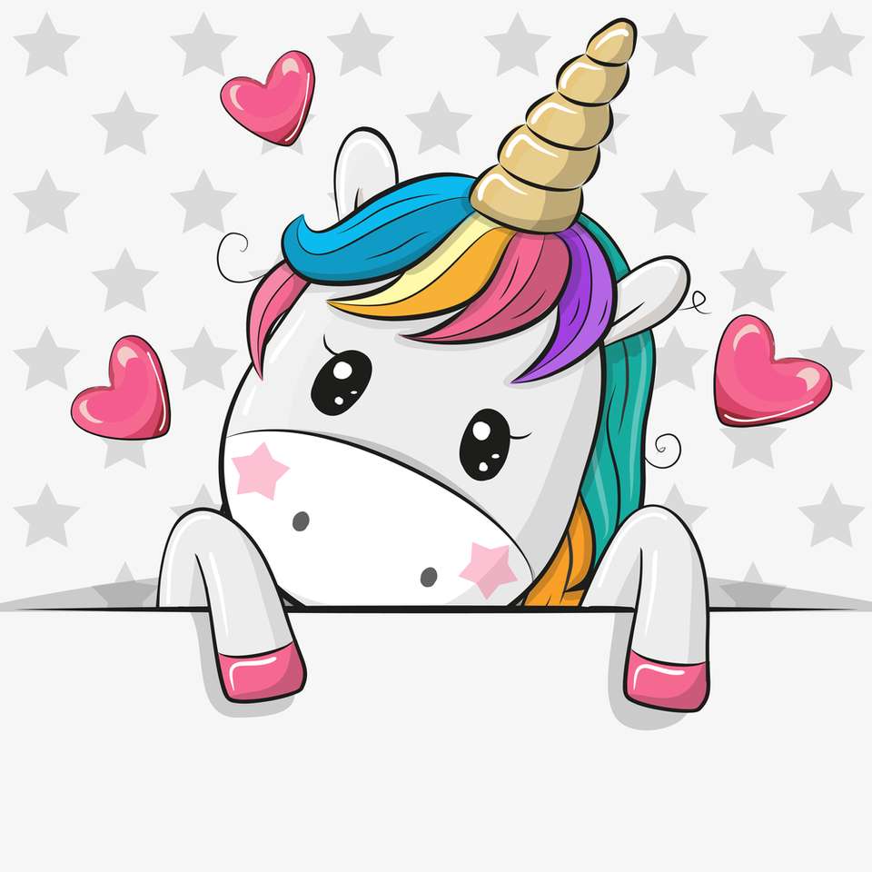 unicornio παζλ online από φωτογραφία