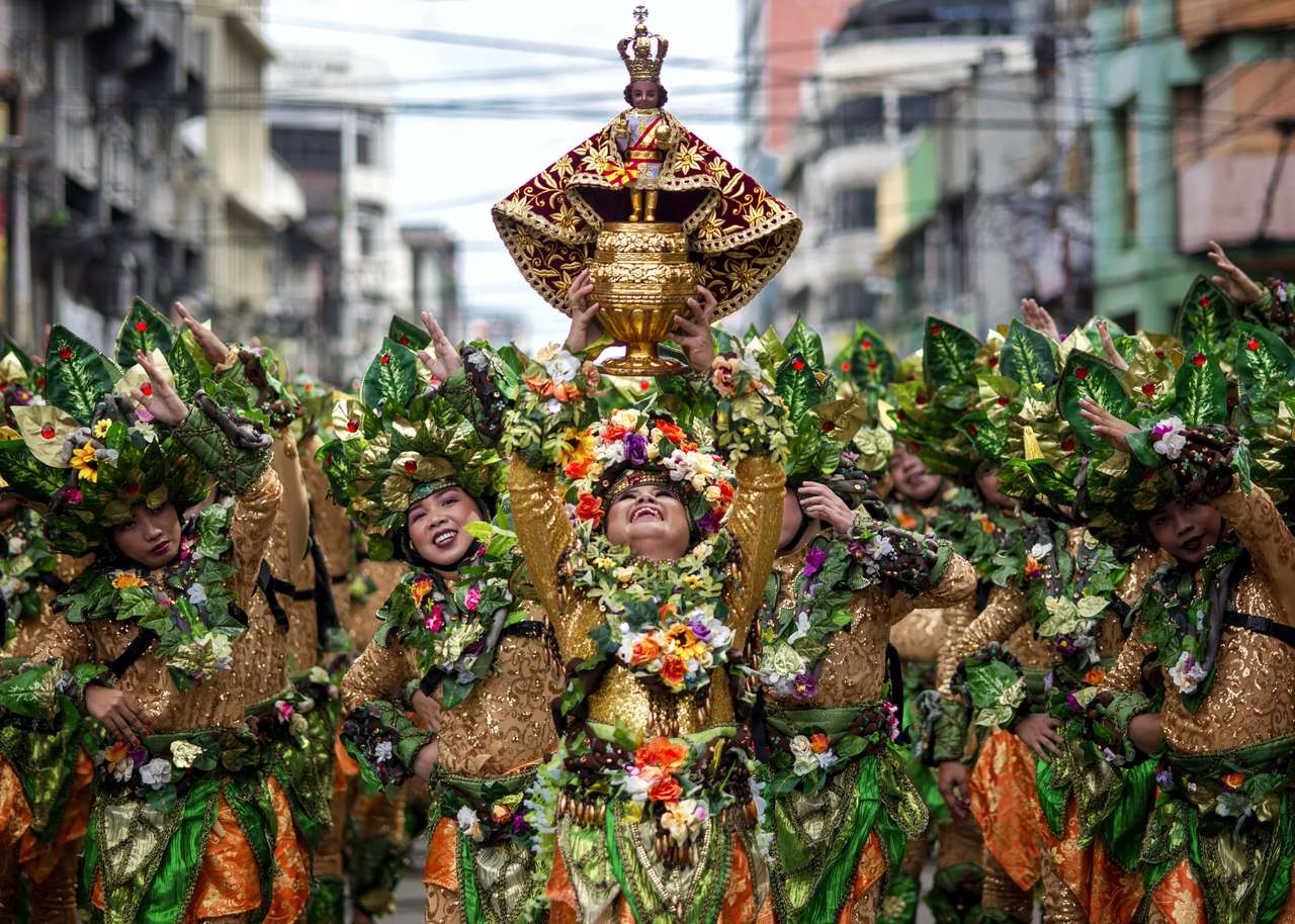 Filippinsk festival pussel online från foto