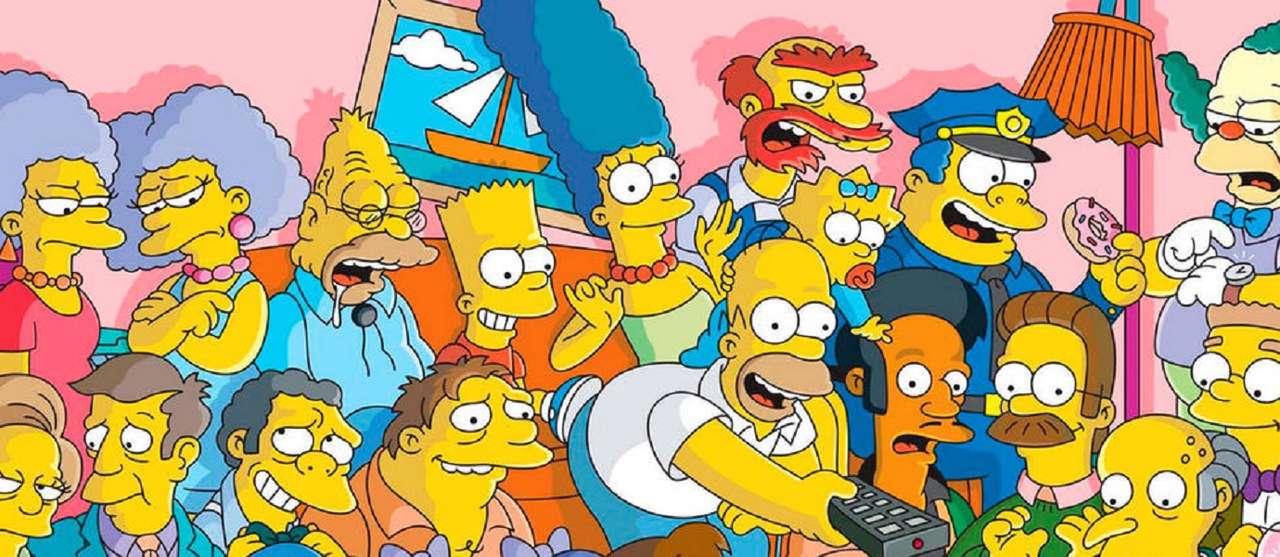 The Simpsons puzzel online van foto