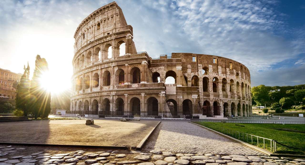 Колизеумът в Рим онлайн пъзел от снимка
