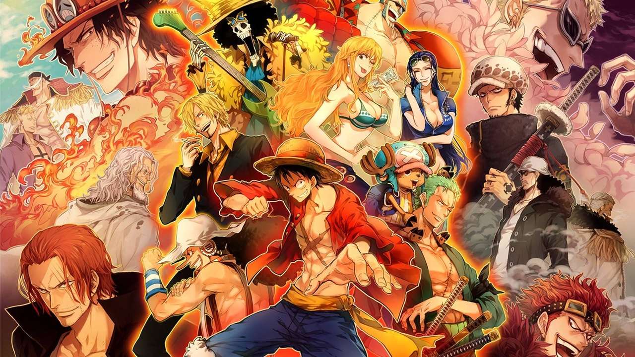 One Piece puzzle online da foto