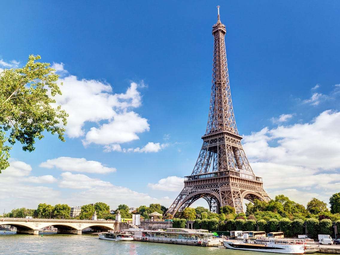Eiffeltornet pussel online från foto