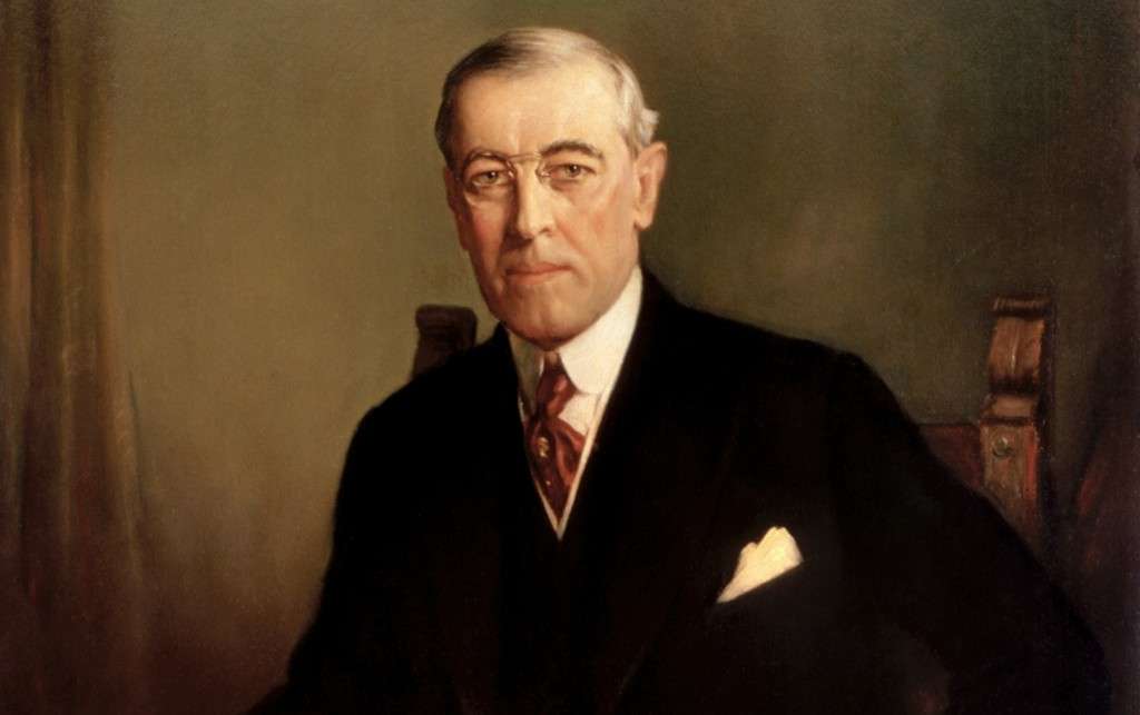 Woodrow Wilson παζλ online από φωτογραφία