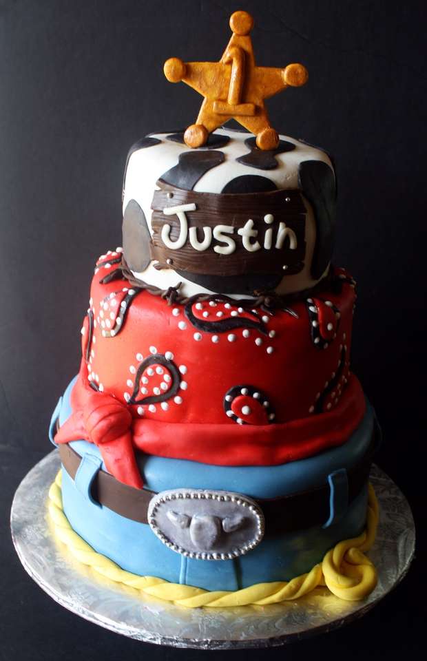 Торта за рожден ден на Джъстин онлайн пъзел