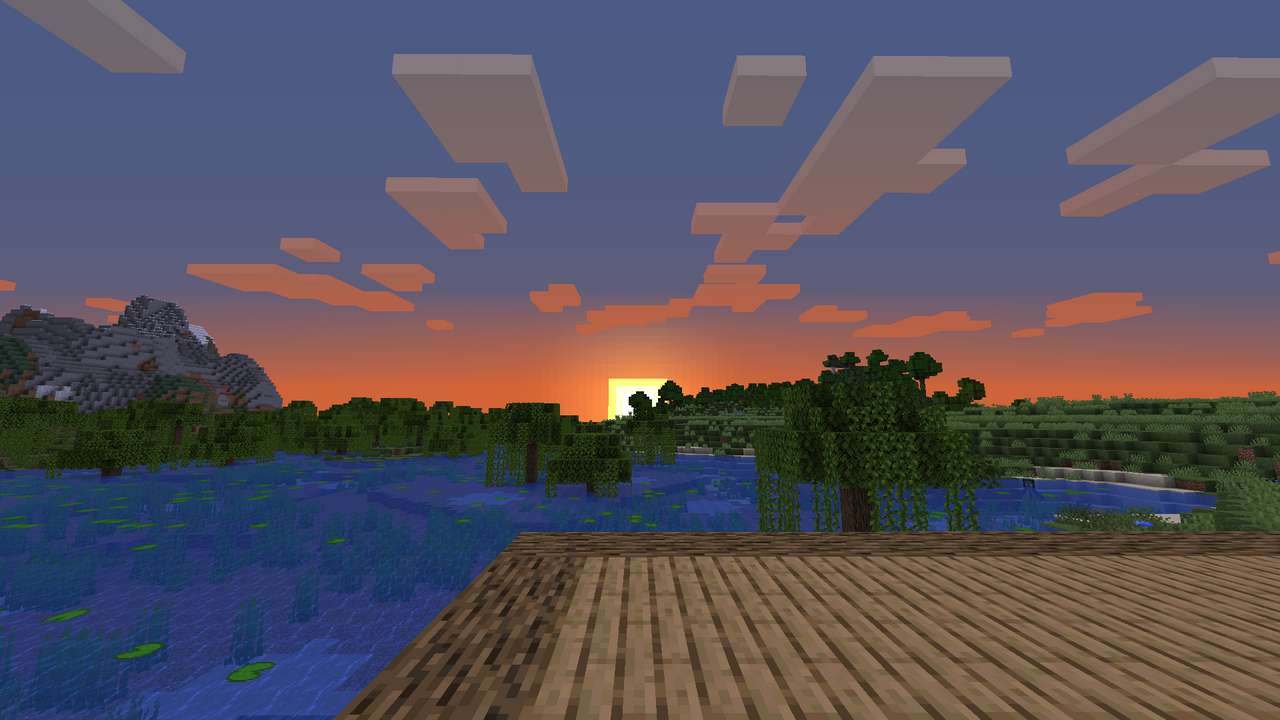 Le coucher du soleil puzzle en ligne à partir d'une photo