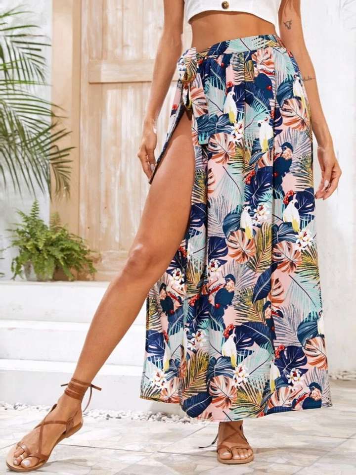Tropická sukně online puzzle