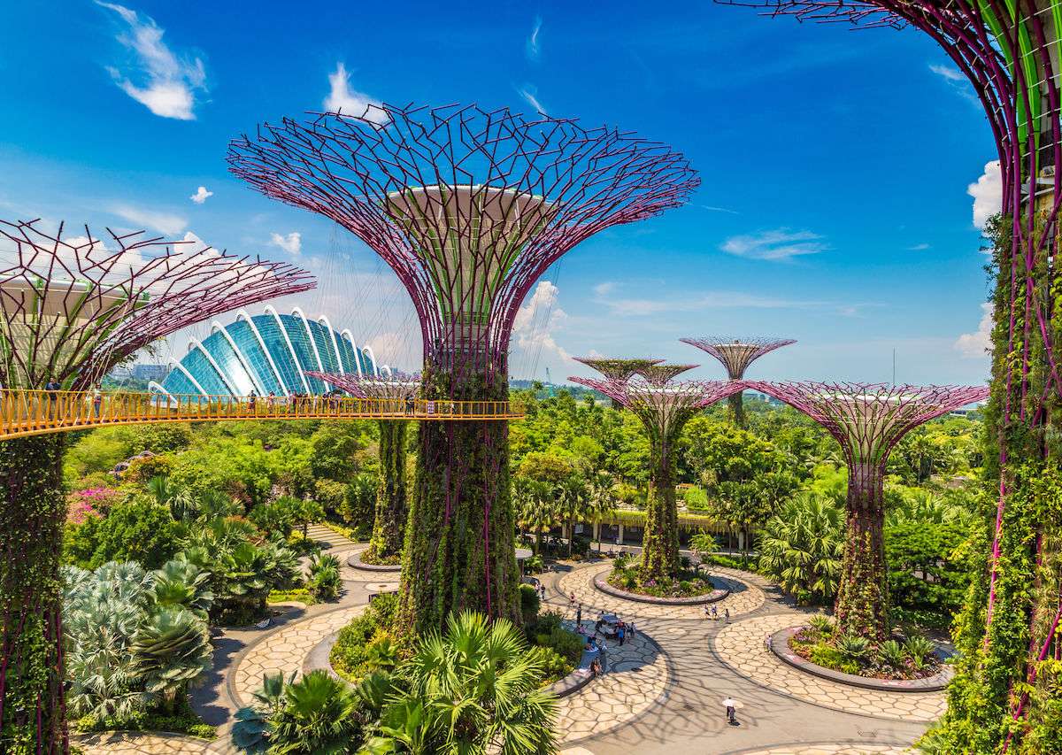 Garden By the Bay puzzle online from photo