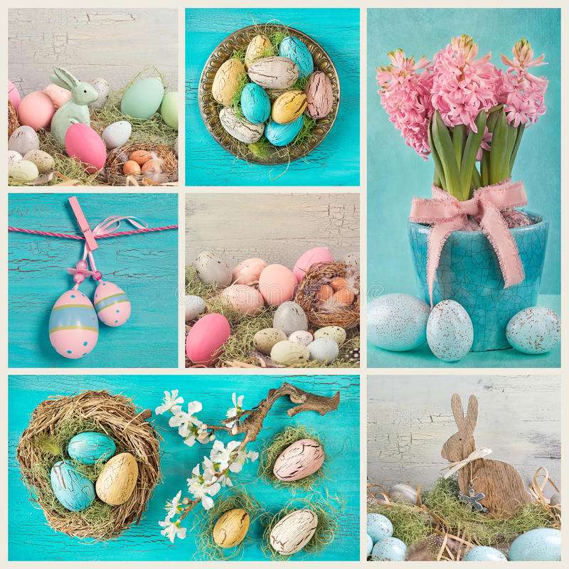 Happy Easter puzzle online from photo