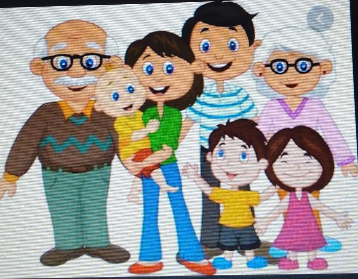 Das Bild der Großfamilie Online-Puzzle