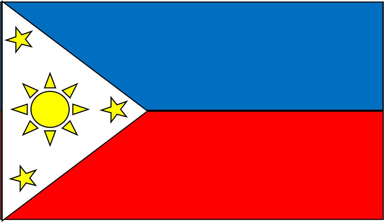 Bandera filipina rompecabezas en línea