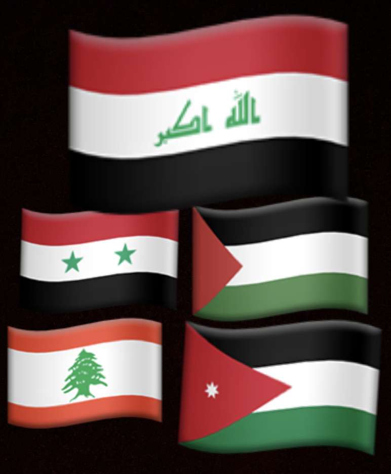 Flags puzzle puzzle online from photo