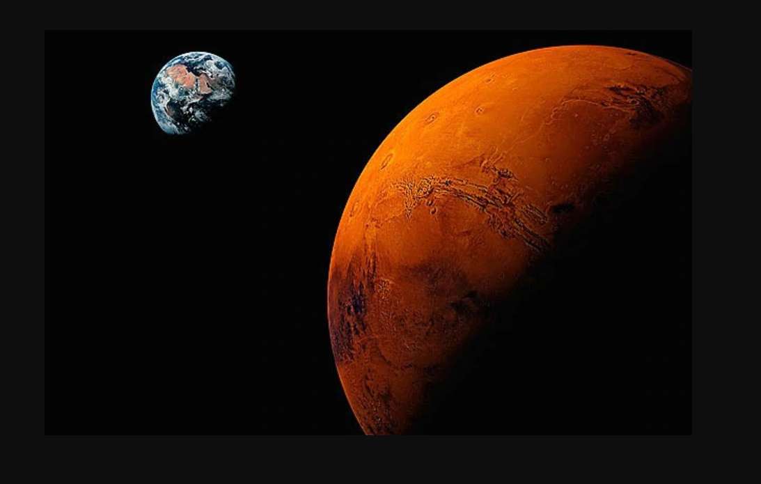 Perspectiva de Marte puzzle online