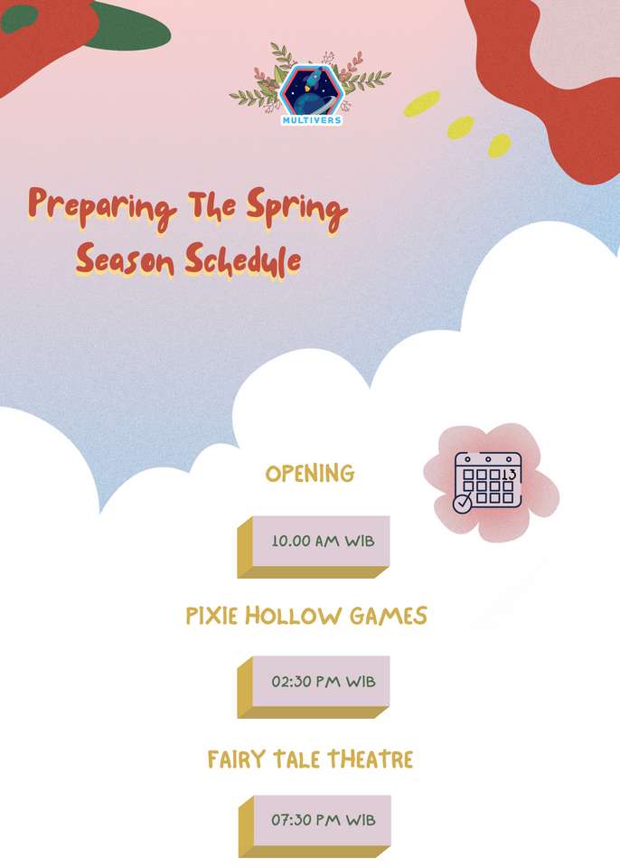De puzzel voor het lenteseizoen voorbereiden online puzzel
