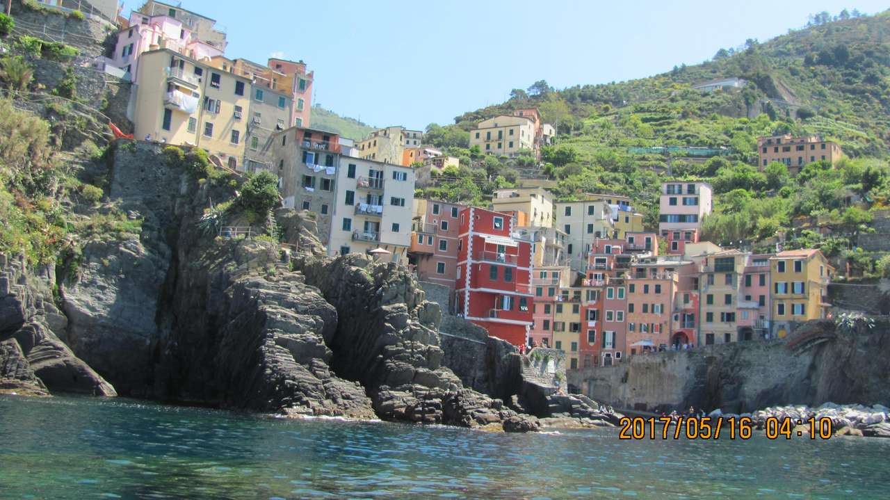 cinque terre puzzle online from photo