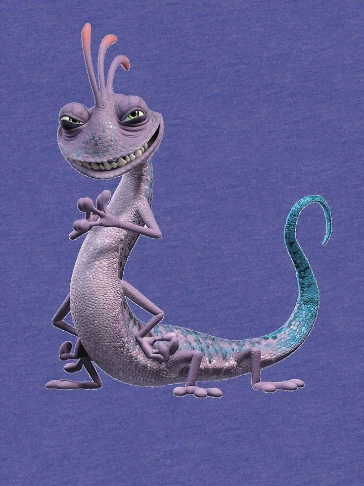 Randall from Monsters Inc puzzle online from photo
