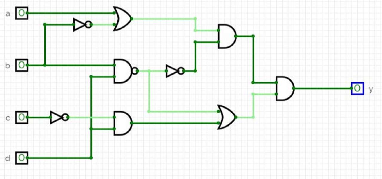 logisch circuit puzzel online van foto