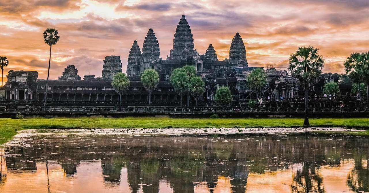 Cambodja puzzel online van foto