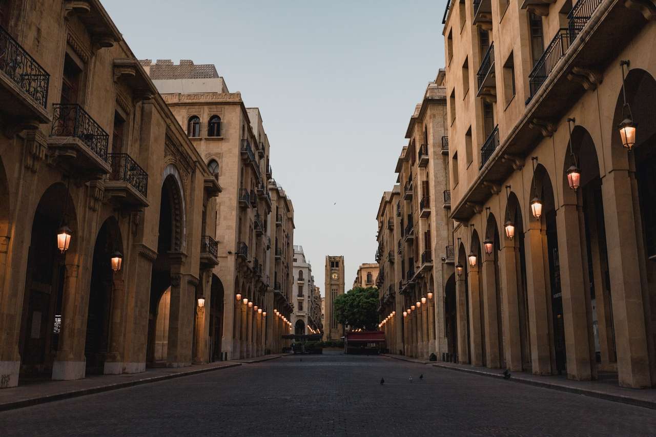 Beirut, Libanon pussel online från foto