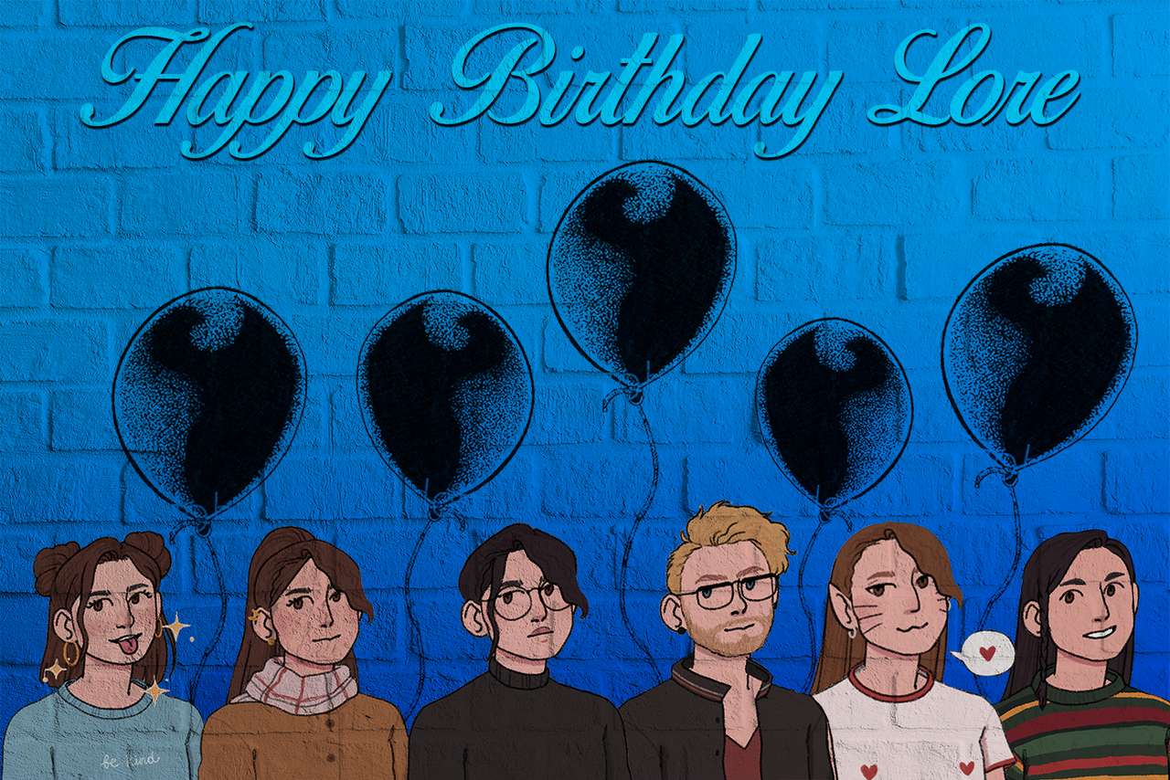 Честит рожден ден Lore онлайн пъзел от снимка