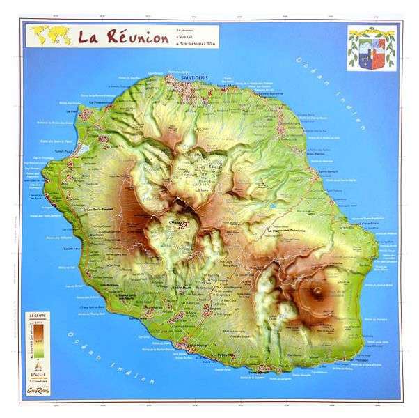 La Reunion пазл онлайн из фото