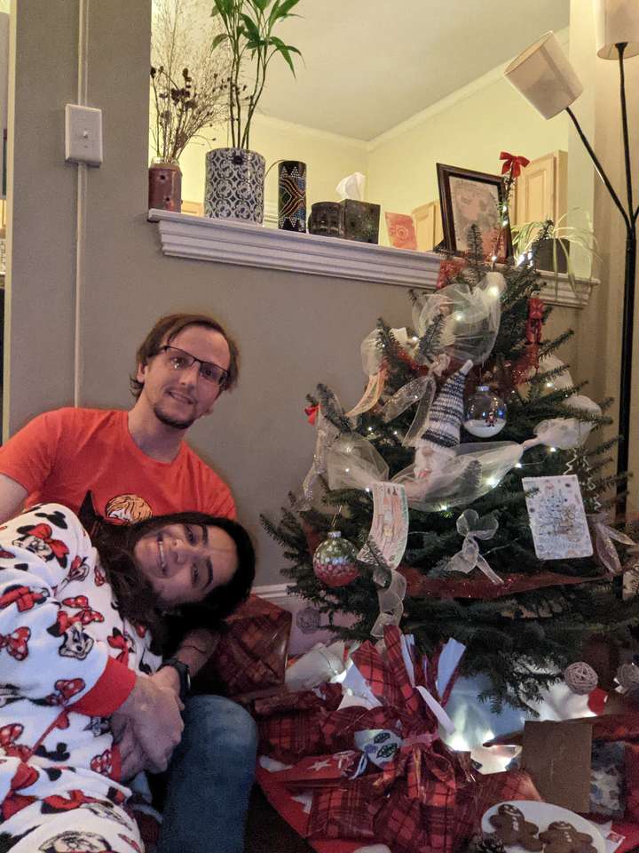 Vår jul pussel online från foto