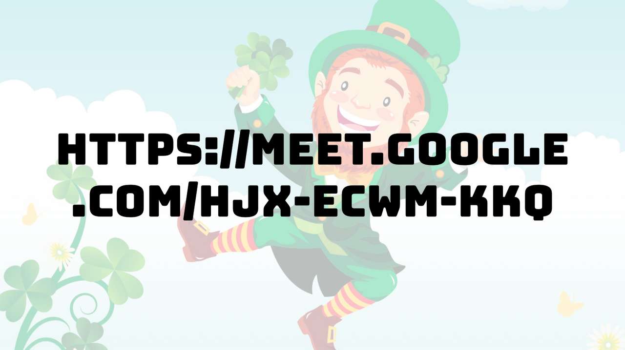 St. Patrick's Day Escape the Room puzzle online from photo