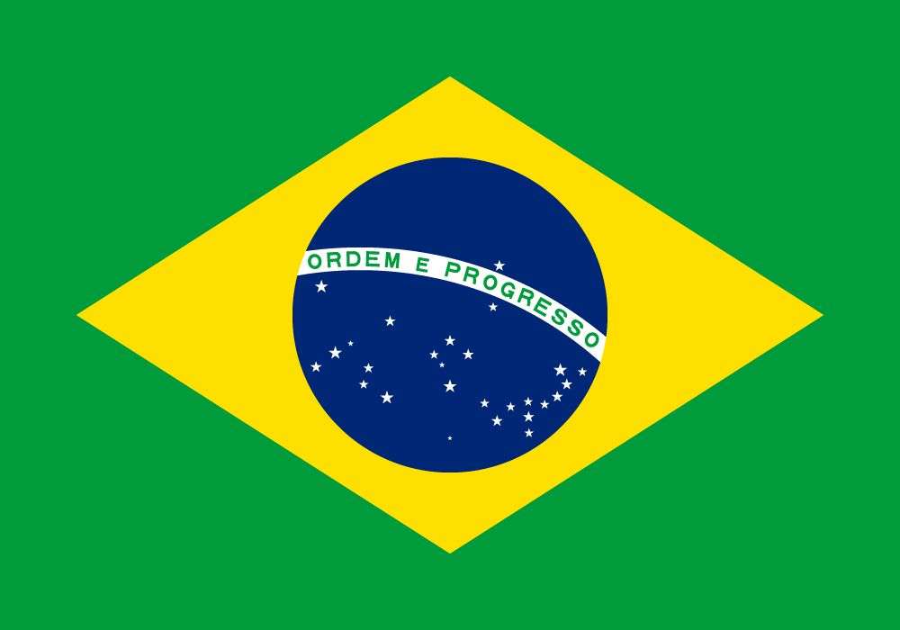 Brasilien-Flagge. Online-Puzzle vom Foto
